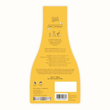 Nat Habit Tamarind & Kasturi Haldi Face Pack- 40g