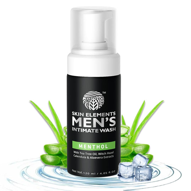 Skin Elements Intimate Wash for Men with Menthol-120ML