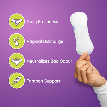 Bella Herbs Panty Liners, (Verbena Normal)(Pack of 60)