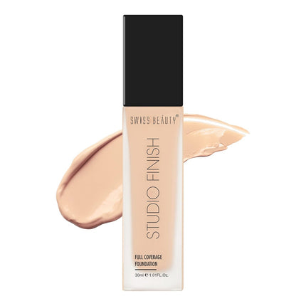 SWISS BEAUTY Studio Finish Full Coverage Foundation-30ml