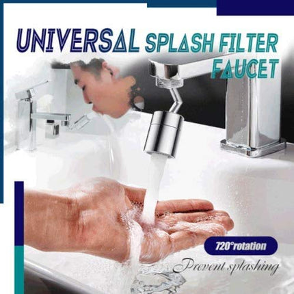 Rotatable Faucet Sprayer Head,Universal Splash Filter Faucet,Kitchen Faucet Aerator Sink Movable tap Head Rotatable Filter Nozzle Swivel Movable Tap Kitchen Faucet Head