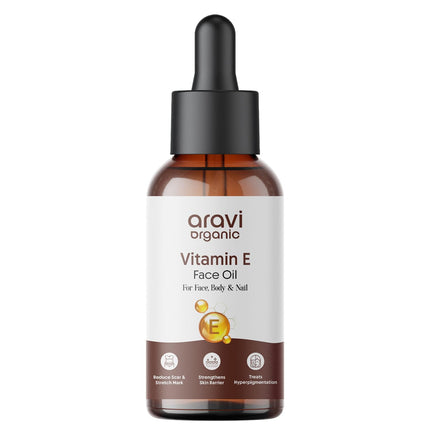 Aravi Organic Vitamin E Oil For Face-30 ml