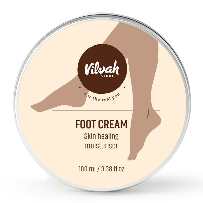 vilvah STORE Foot Cream | For Dry And Cracked Feet-100ML