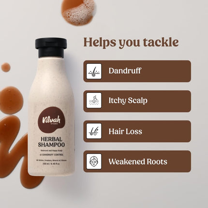 Vilvah Store Herbal Shampoo-250ml