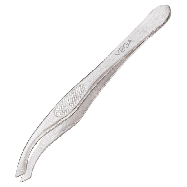Vega Tweezer - Slaint Tips for Facial Hair Removal & Eyebrow Shaping, Professional Eyebrow Tweezer