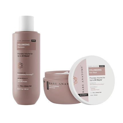 Bare Anatomy Volumizing Shampoo + Hair Mask Kit -250ml + 250g