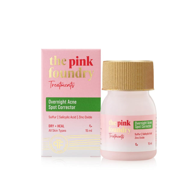 The Pink Foundry Acne Spot Corrector with Salicylic Acid & Sulfur-15ml