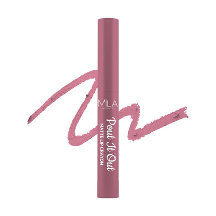 Mila Beauté Pout It Out Matte Lip Crayon-1.25g