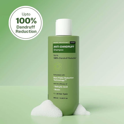 Bare Anatomy Anti-Dandruff Shampoo Unisex | 250 ml
