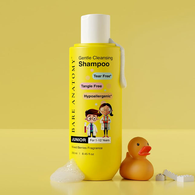 Bare Anatomy Junior Gentle Cleansing Shampoo For Kids from 1-12 Years-250ml