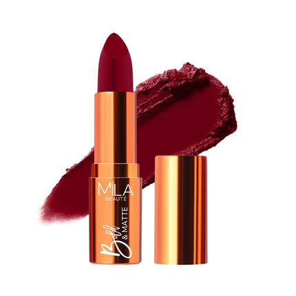 Mila Beauté Bold & Matte Long-Lasting Lipstick-4.2g