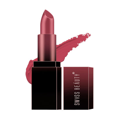 Swiss Beauty Hd Matte Pigmented Smudge Proof Lipstick-3.4g