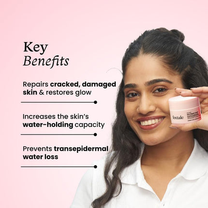 Foxtale Intense Hydrating Winter Moisturising Cream | Olive Leaf Extract, Provitamin B5 and Niacinamide 50 g