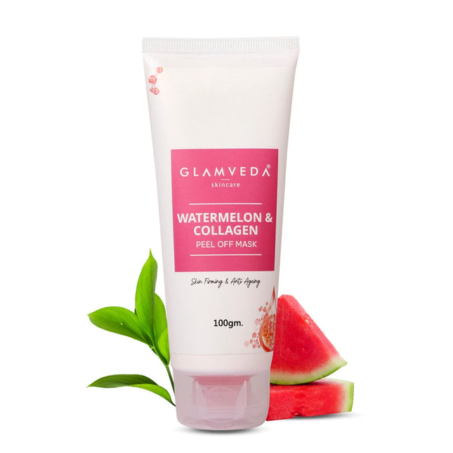 Glamveda Watermelon & Collagen Peel Off Mask- 100 gm