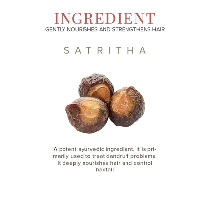 Khadi Natural Satritha Shampoo - 210ml Pack of 2