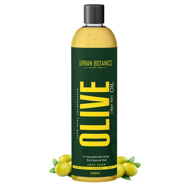 UrbanBotanics Pure Cold Pressed Olive Oil hair-200ml