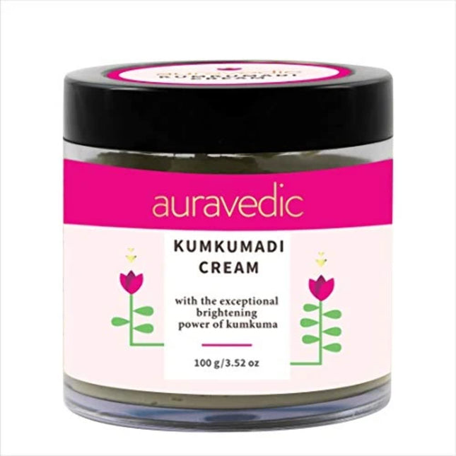 Auravedic Kumkumadi Face Cream With Kumkumadi Oil For Face 100g