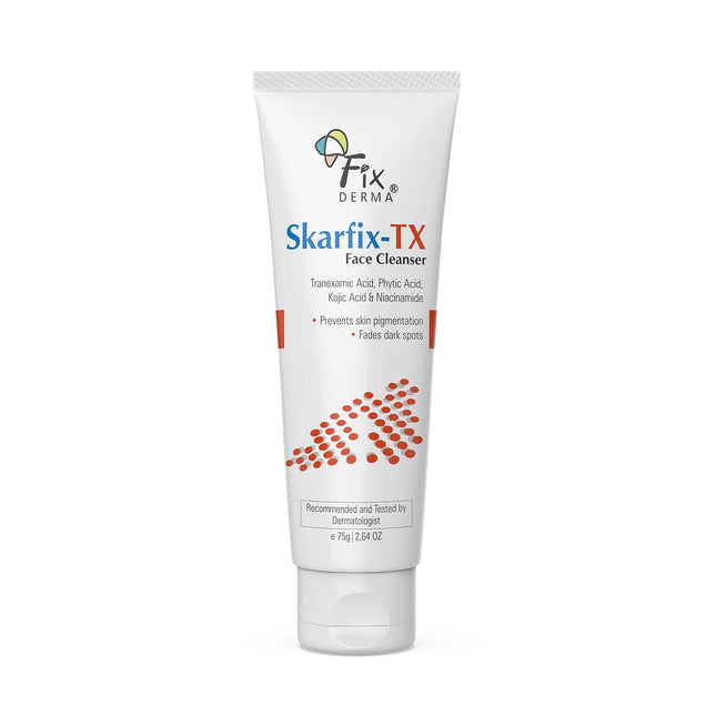 Fixderma Skarfix -TX Face Cleanser with Tranexamic Acid, Kojic Acid & Niacinamide | Kojic Acid Face Wash-75gm