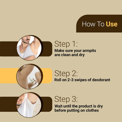 The Man Company Roll On Deo For Men-55 ml