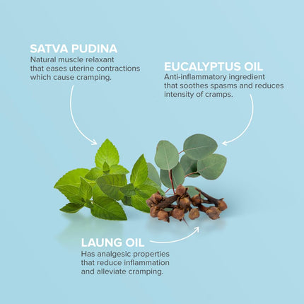 Nua Cramp Relief Roll-On | Quick Relief | 40ml