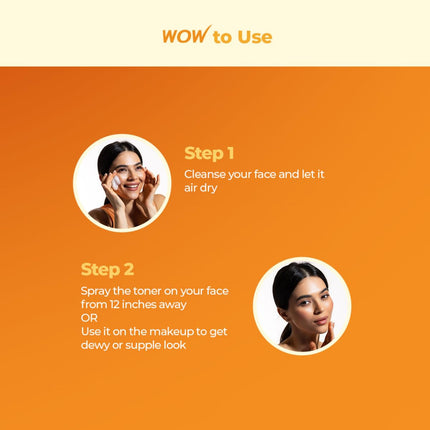 WOW Skin Science Vitamin C Skin Mist Toner with Lemon-200ml