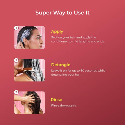 Arata Super Conditioner (200ml) For Frizzy Hair