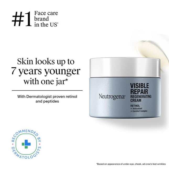 Neutrogena Visible Repair Retinol Day & Night Cream-50G