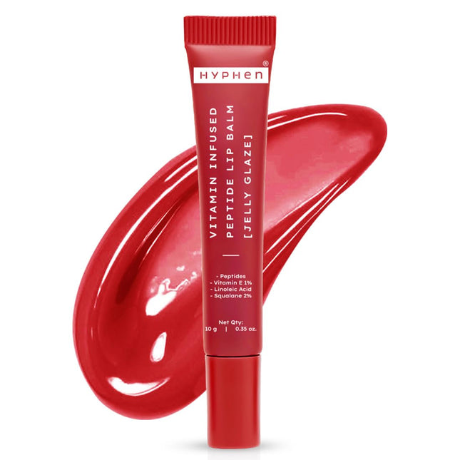 Hyphen Tinted Lip Balm | 1% Vitamin E, Peptide & 2% Squalane | 10g