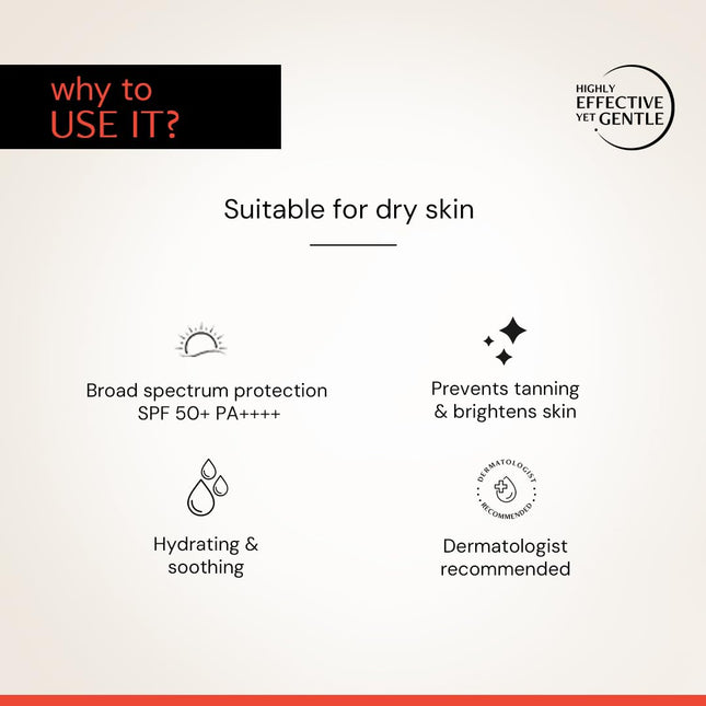 Deconstruct Brightening Fluid Sunscreen SPF 50+ with Niacinamide-50gm