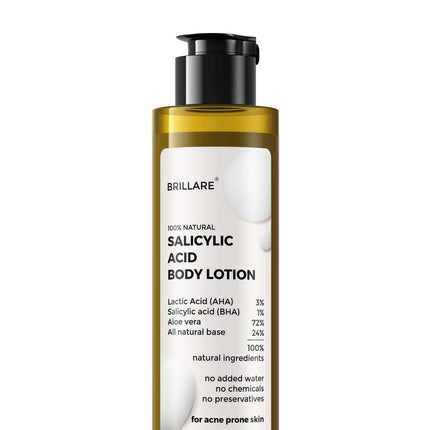 Brillare Salicylic Acid Body Lotion AHA BHA Lotion