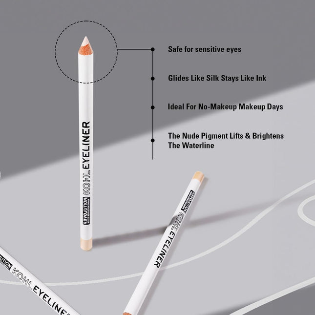 Makeup Revolution Relove Kohl Eyeliner Pencil