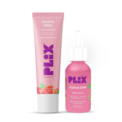 PLIX - Guava Glow Regime with 10% Vitamin C Face Mini Serum (10ml)