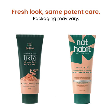 Nat Habit Masoor Dal Face Wash-100g