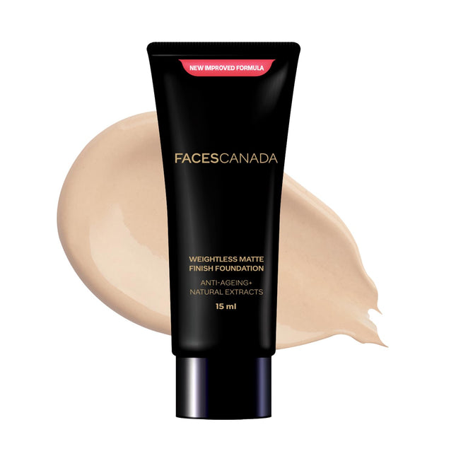 FACESCANADA Weightless Matte Finish Foundation -15ml