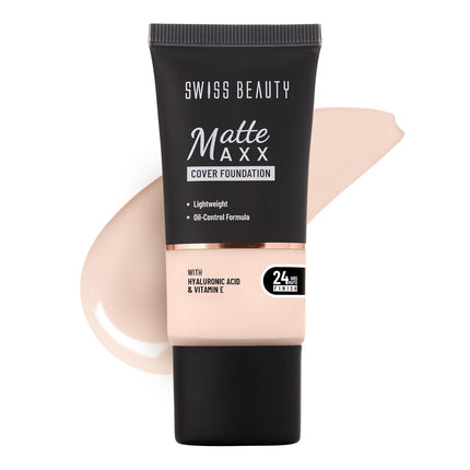 Swiss Beauty Matte Maxx Cover Foundation -30g