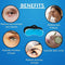 Eye Mask Cooling Gel Eye Cooling Gel Pads Ice Eye Mask Pain Relief Ice Gel Mask Cooling Eyes Redness Eye Gel For Dark Circles Eye Patches for Men and Women (MultiColor)