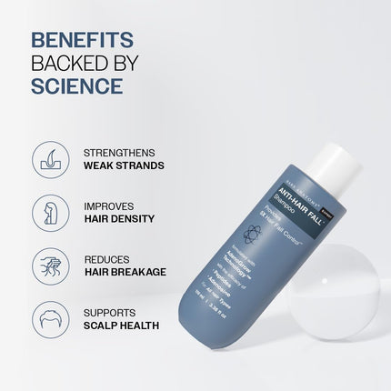 Bare Anatomy Anti Hair Fall Shampoo Biotin Adenosine, & Peptides  100ml