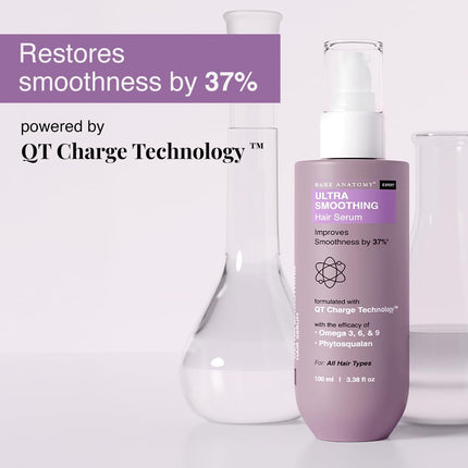 Bare Anatomy Ultra Smoothing Hair Serum For Dry & Frizzy Hair-100ml