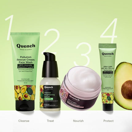 QUENCH BOTANICS Vitamin E SPF 50+ PA++++All Skin Sunscreen-15ML
