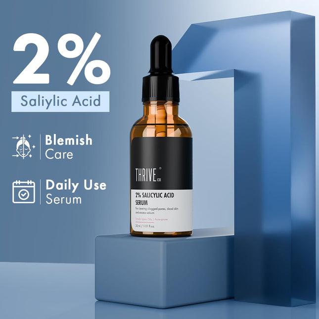 ThriveCo 2% Salicylic Acid Face Serum-30 ml