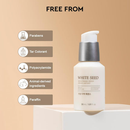 The Face Shop White Seed Brightening Face Serum with Niacinamide & Hyaluronic Acid -30ml