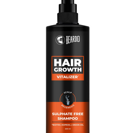 Beardo Hair Growth Vitalizer Shampoo, 200 ml