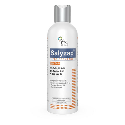 Fixderma Salyzap 2% Salicylic Acid Body Wash-200ml