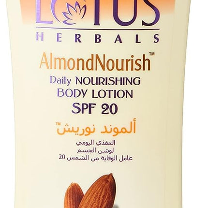 Lotus Herbals Almond nourish Daily Nourishing Body Lotion-250G