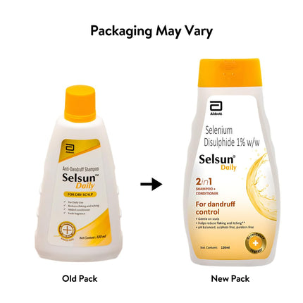 Selsun Daily Anti Dandruff Shampoo-120ml