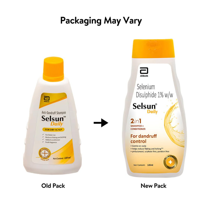 Selsun Daily Anti Dandruff Shampoo-120ml