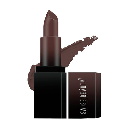 Swiss Beauty Hd Matte Pigmented Smudge Proof Lipstick-3.4g