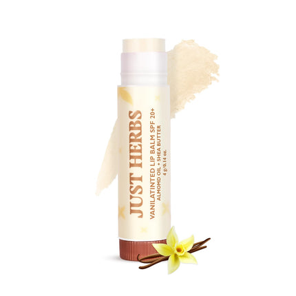 Just Herbs Tinted Lip Balm for Men and Women -4g