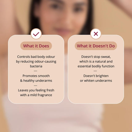 Carmesi Natural Deodorant Roll-on Combo for Women 2x 50 ml