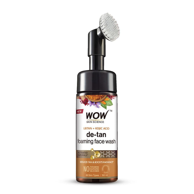 WOW Skin Science Ubtan Foaming Face Wash for Women & Men | 150 ml